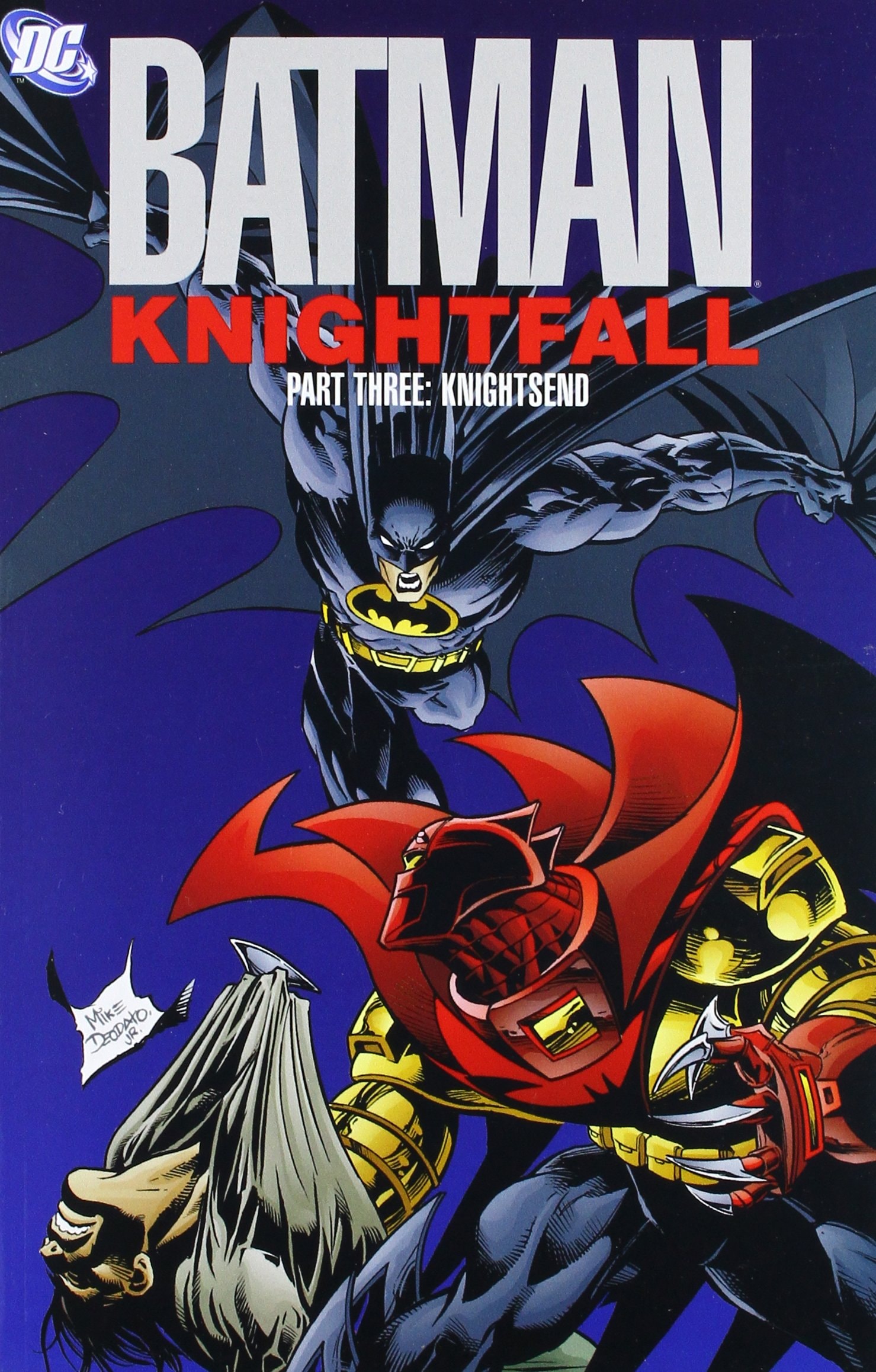 Batman: Knightfall #3 [2000 Edition] cover