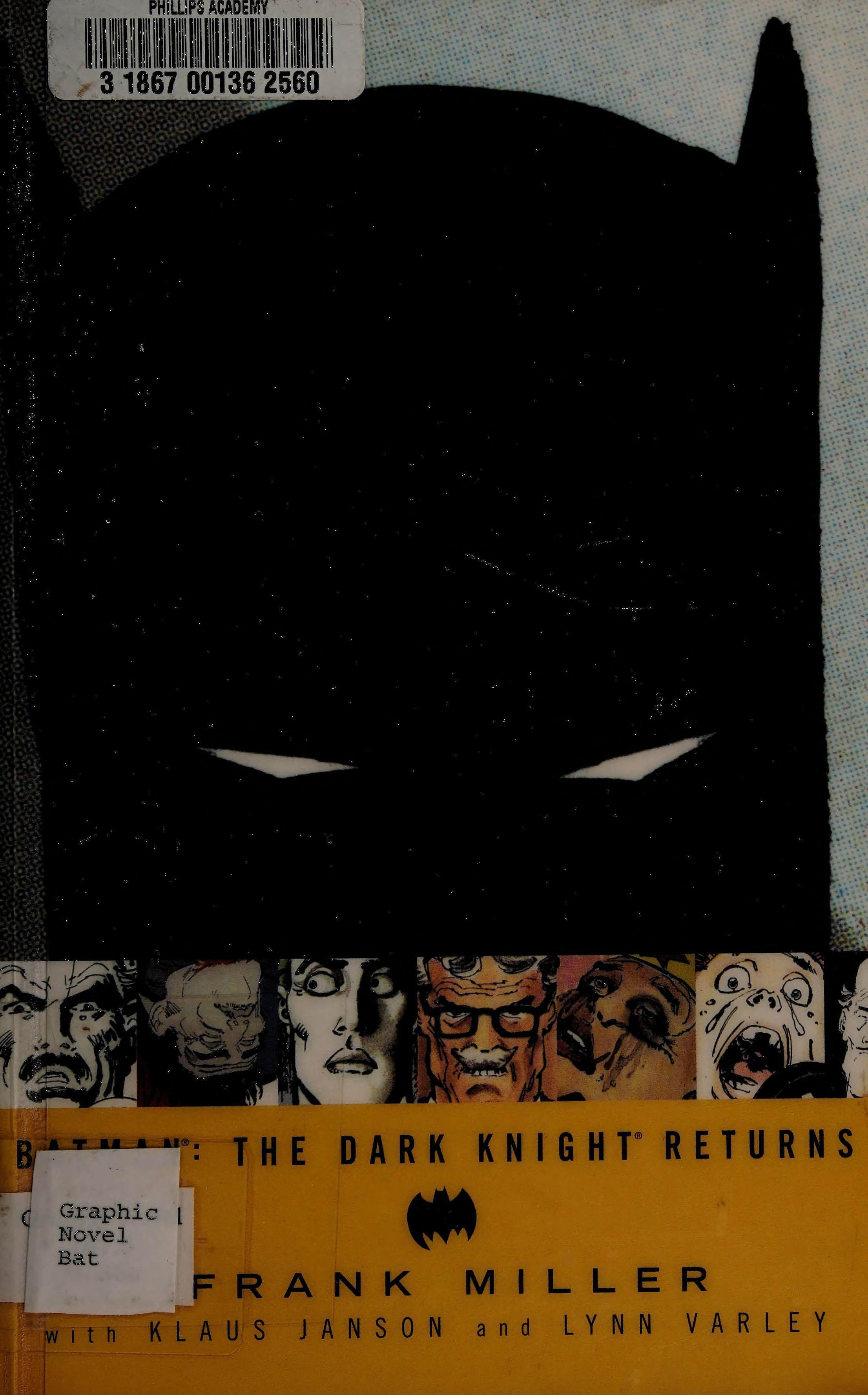 Batman: The Dark Knight Returns -- Tenth Anniversary Edition #[nn] cover