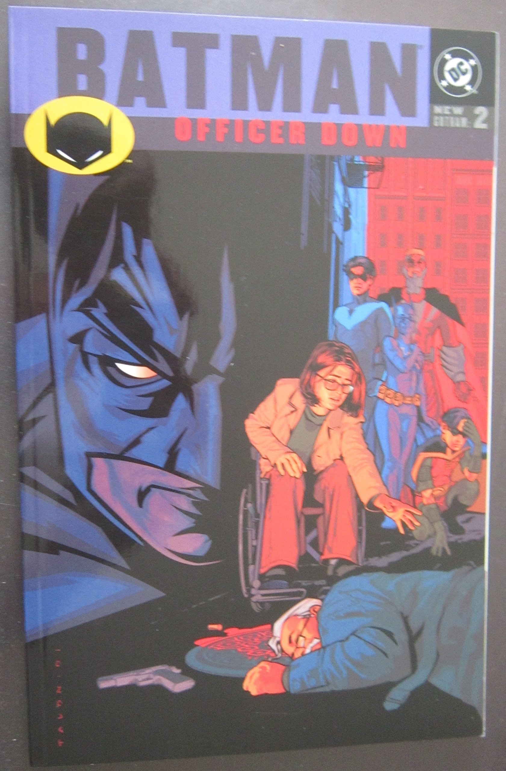 Batman: Officer Down #2 cover