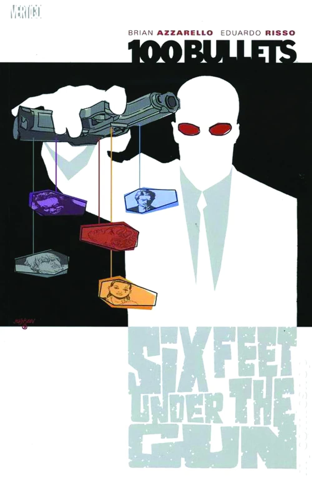 100 Bullets #6 cover