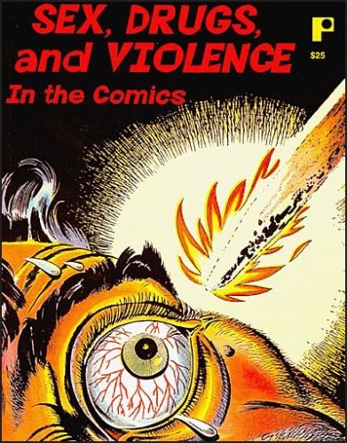 Sex, Drugs and Violence in the Comics #[nn] cover