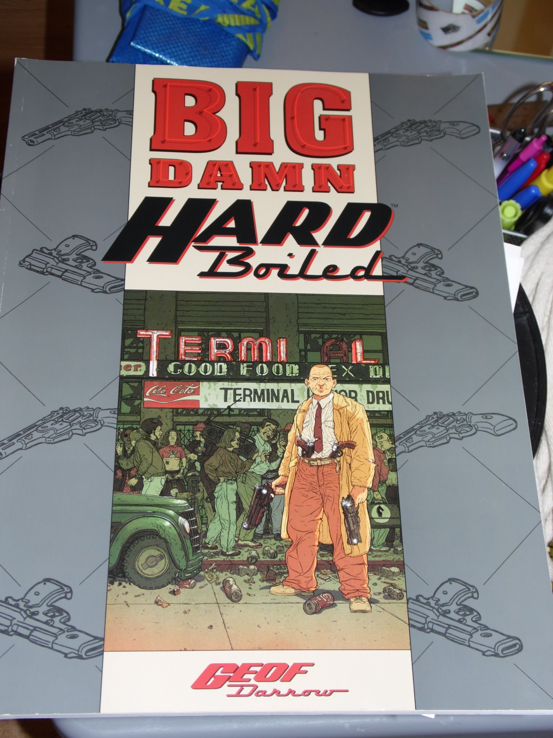 Big Damn Hard Boiled #[nn] cover