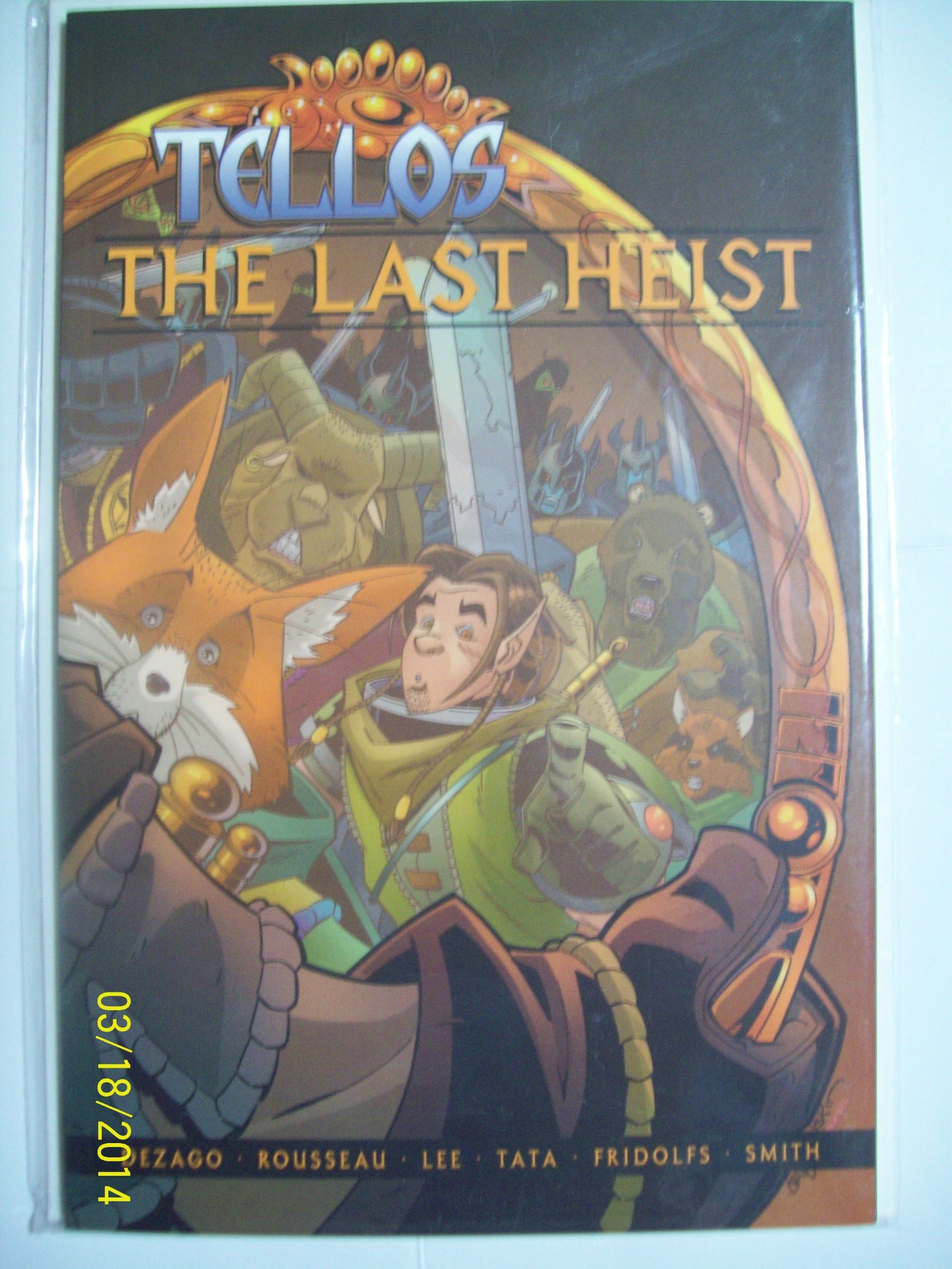 Tellos: The Last Heist #[nn] cover