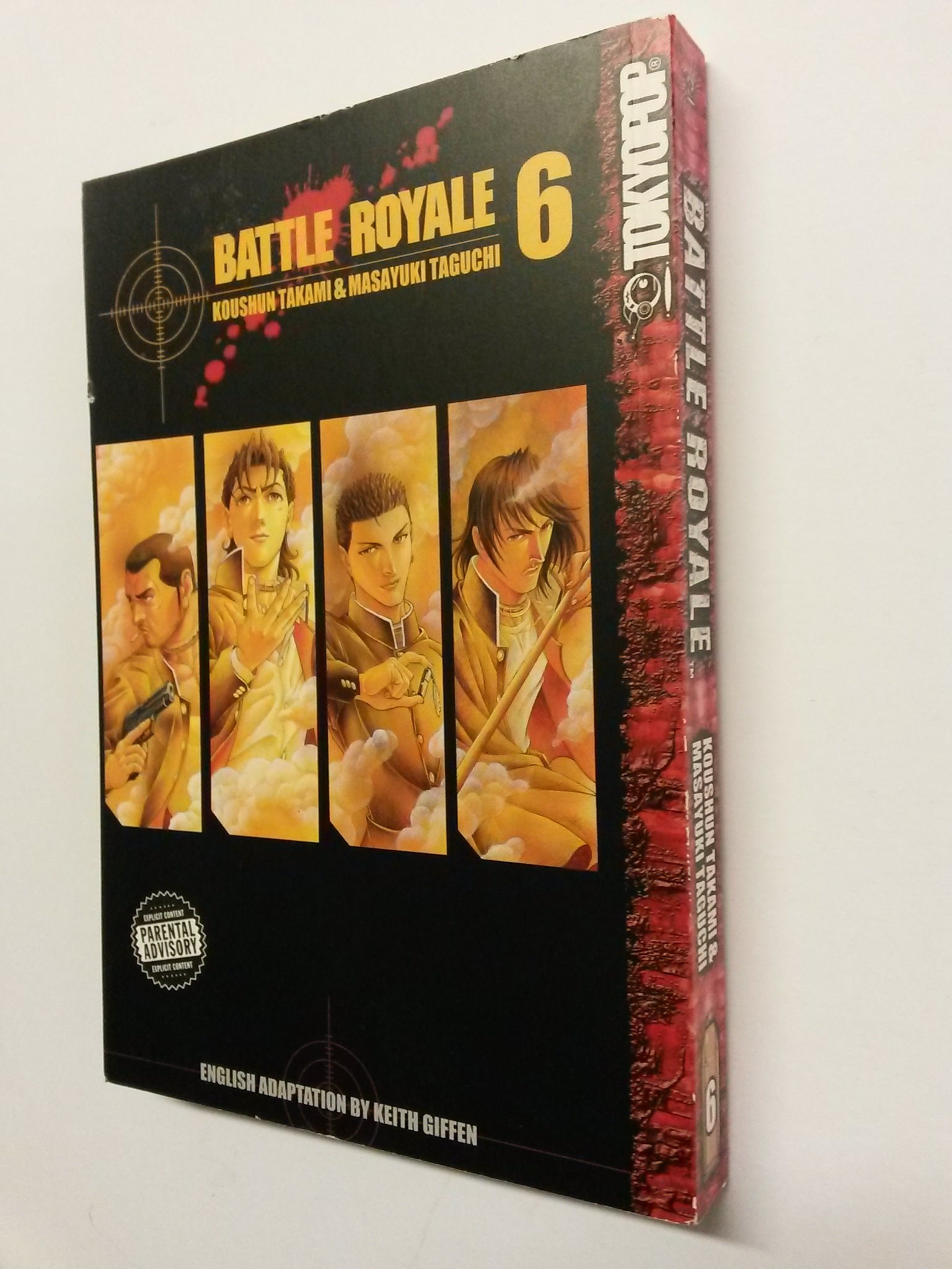 Battle Royale #6 cover