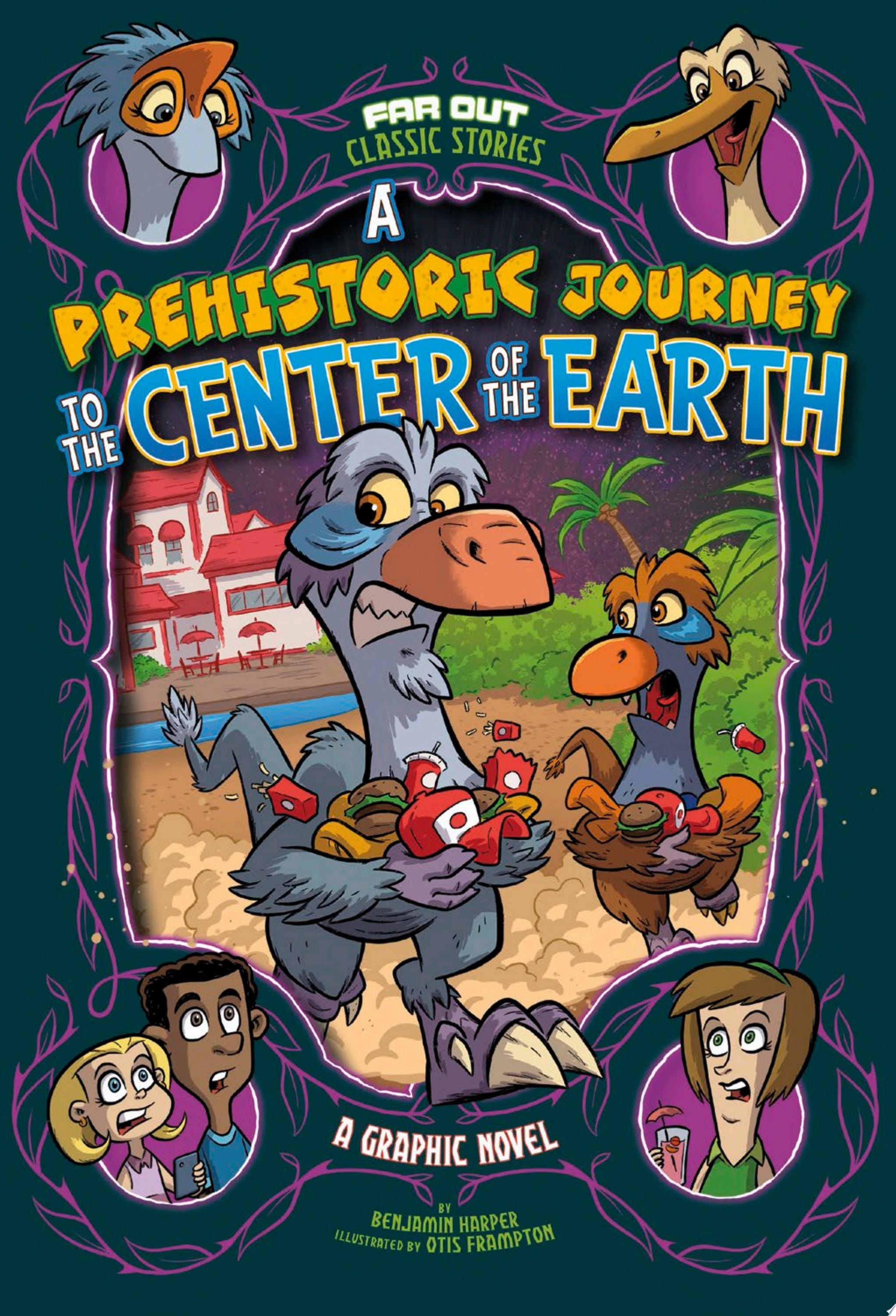 A Prehistoric Journey to the Center of the Earth: A Graphic Novel