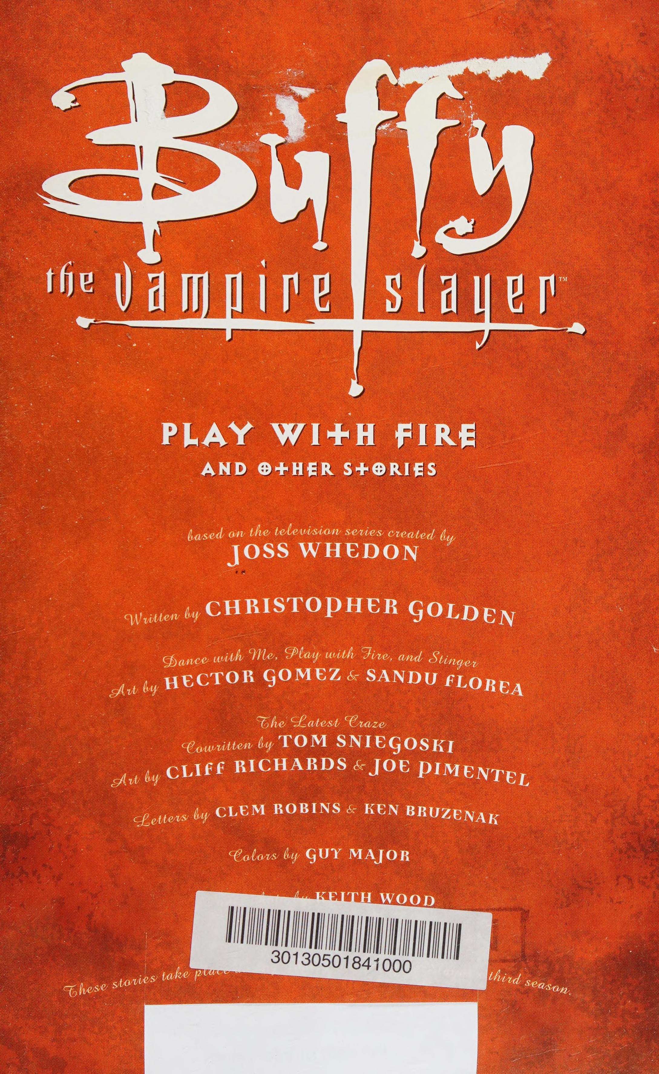 Buffy the Vampire Slayer: Play with Fire #[nn] cover