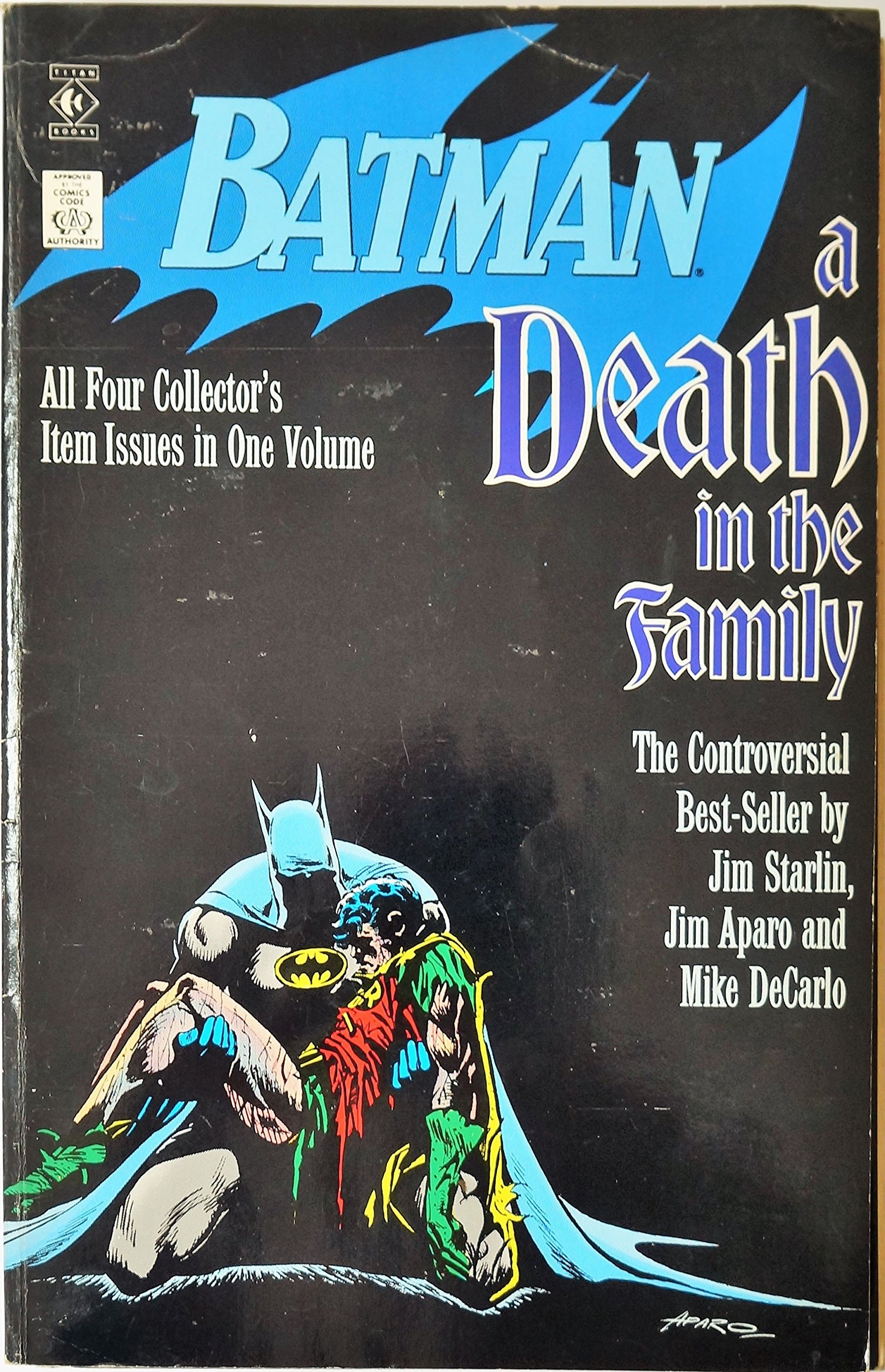 Batman: A Death in the Family #[nn] cover