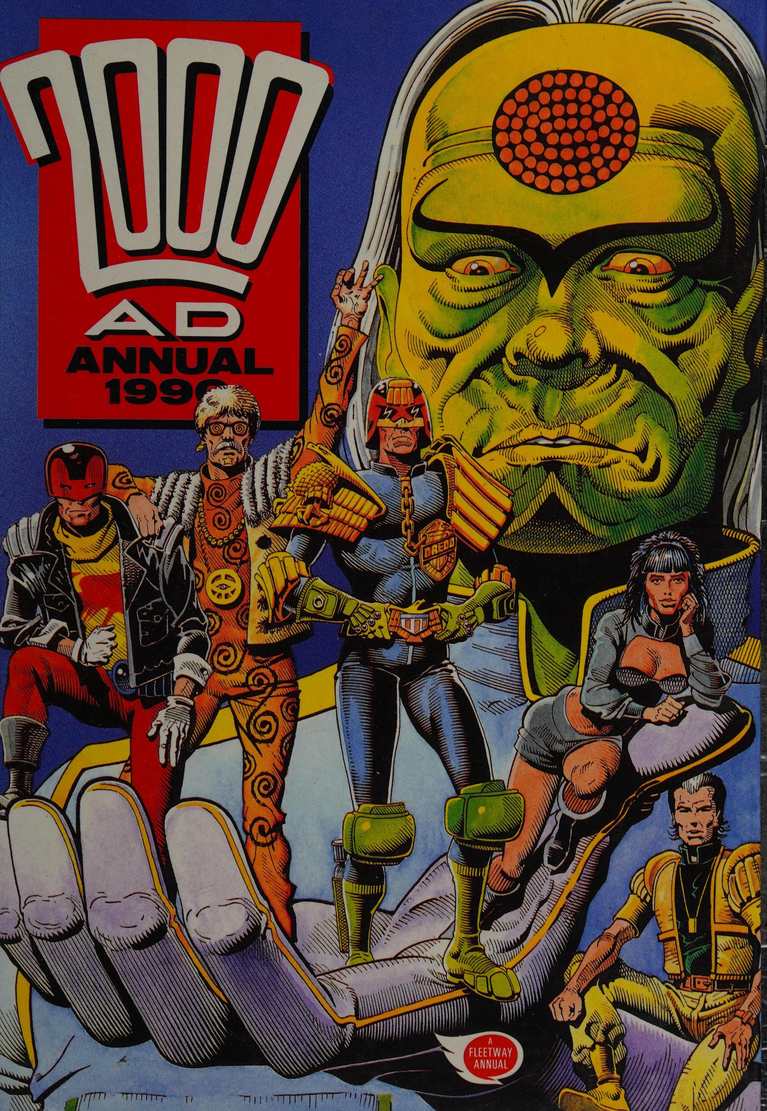 2000 AD Annual #1990 cover