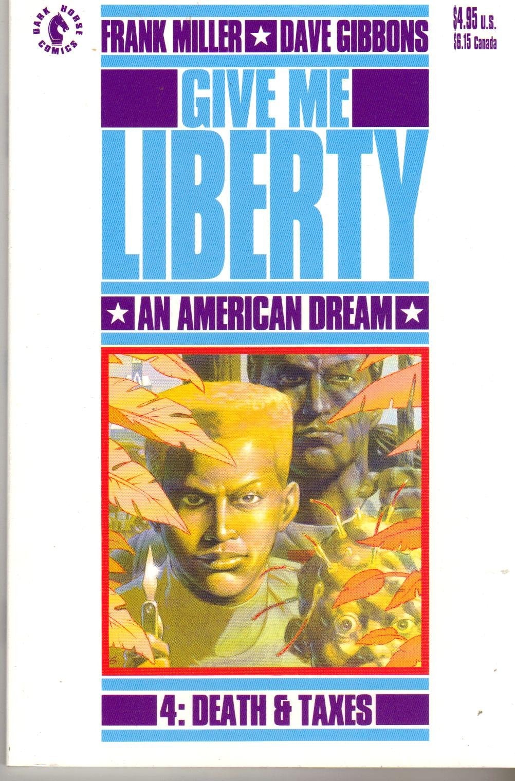 Give Me Liberty #4 cover