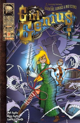Girl Genius #9 cover