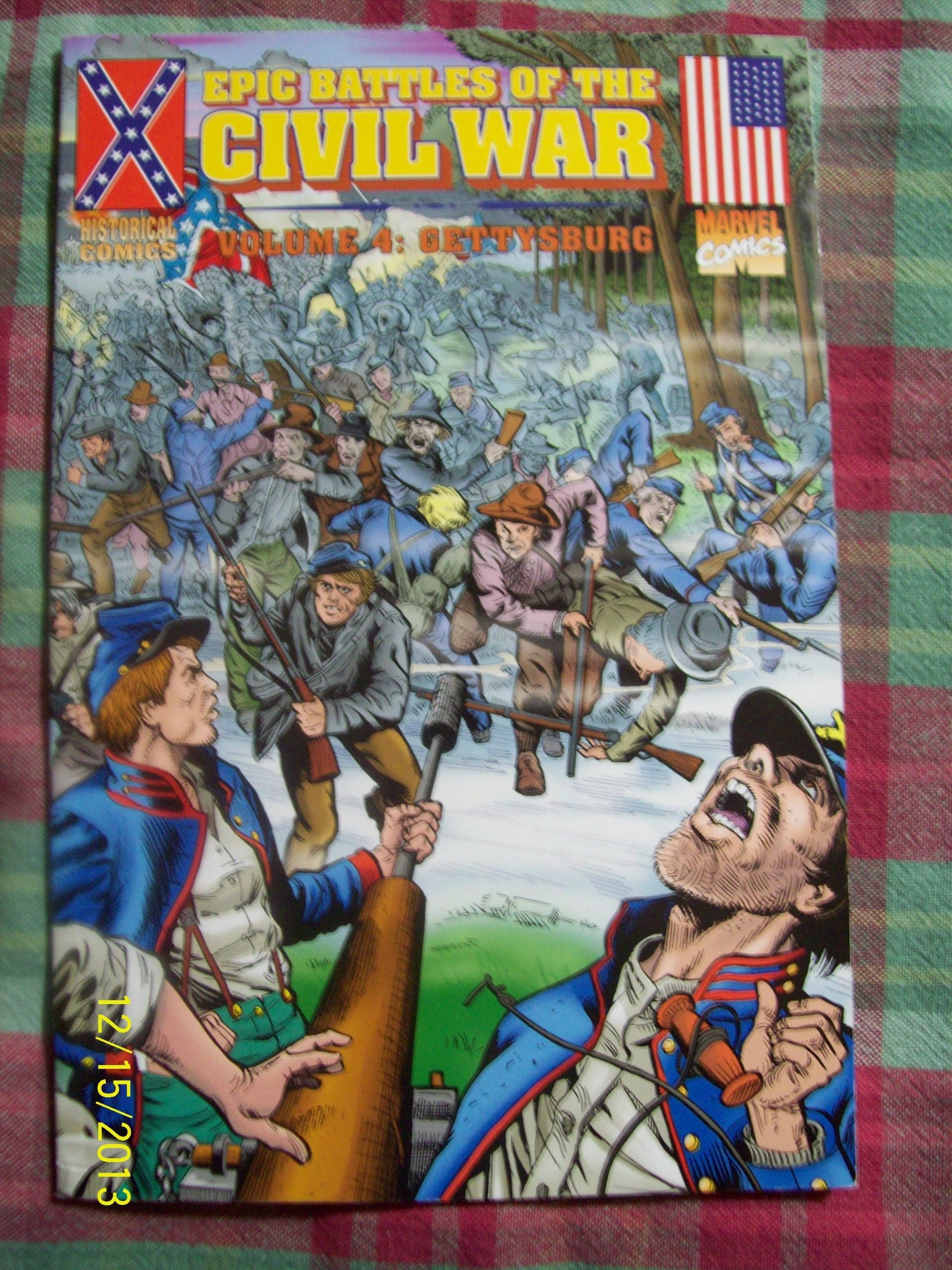 Historical Souvenir Co. Epic Battles of the Civil War #4 cover