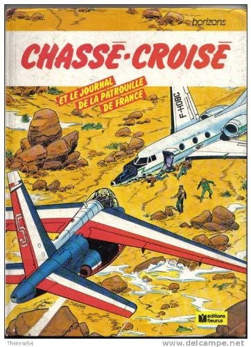 Chassé-croisé et le journal de la Patrouille de France