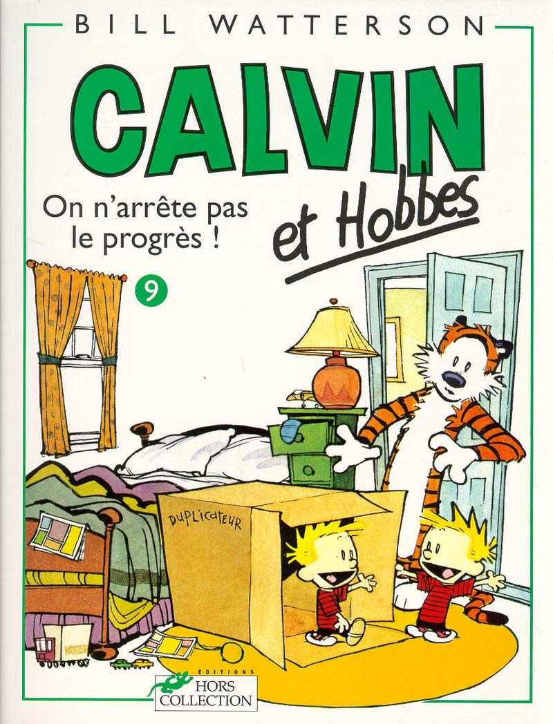 Calvin et Hobbes #9 cover