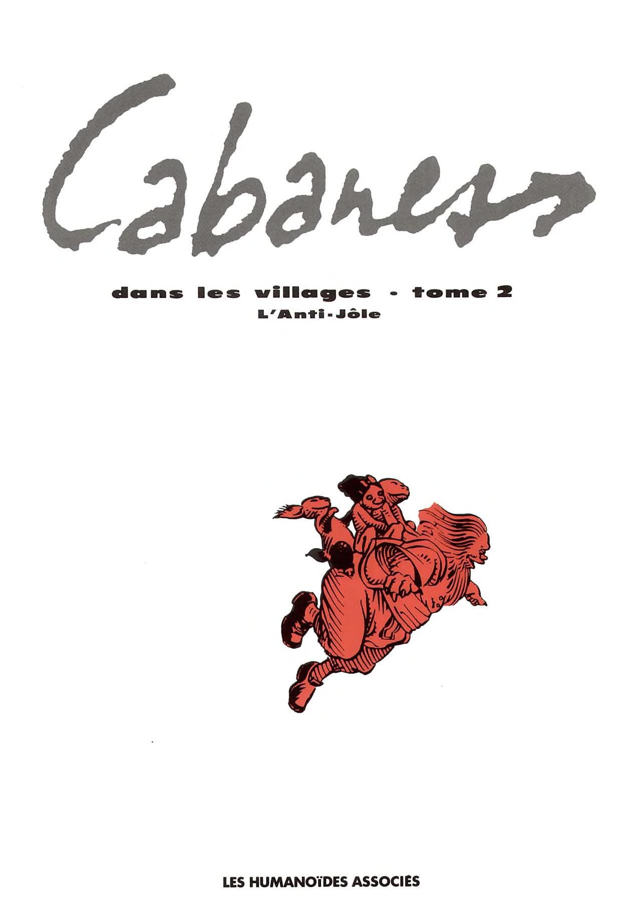 Dans les villages #2 cover
