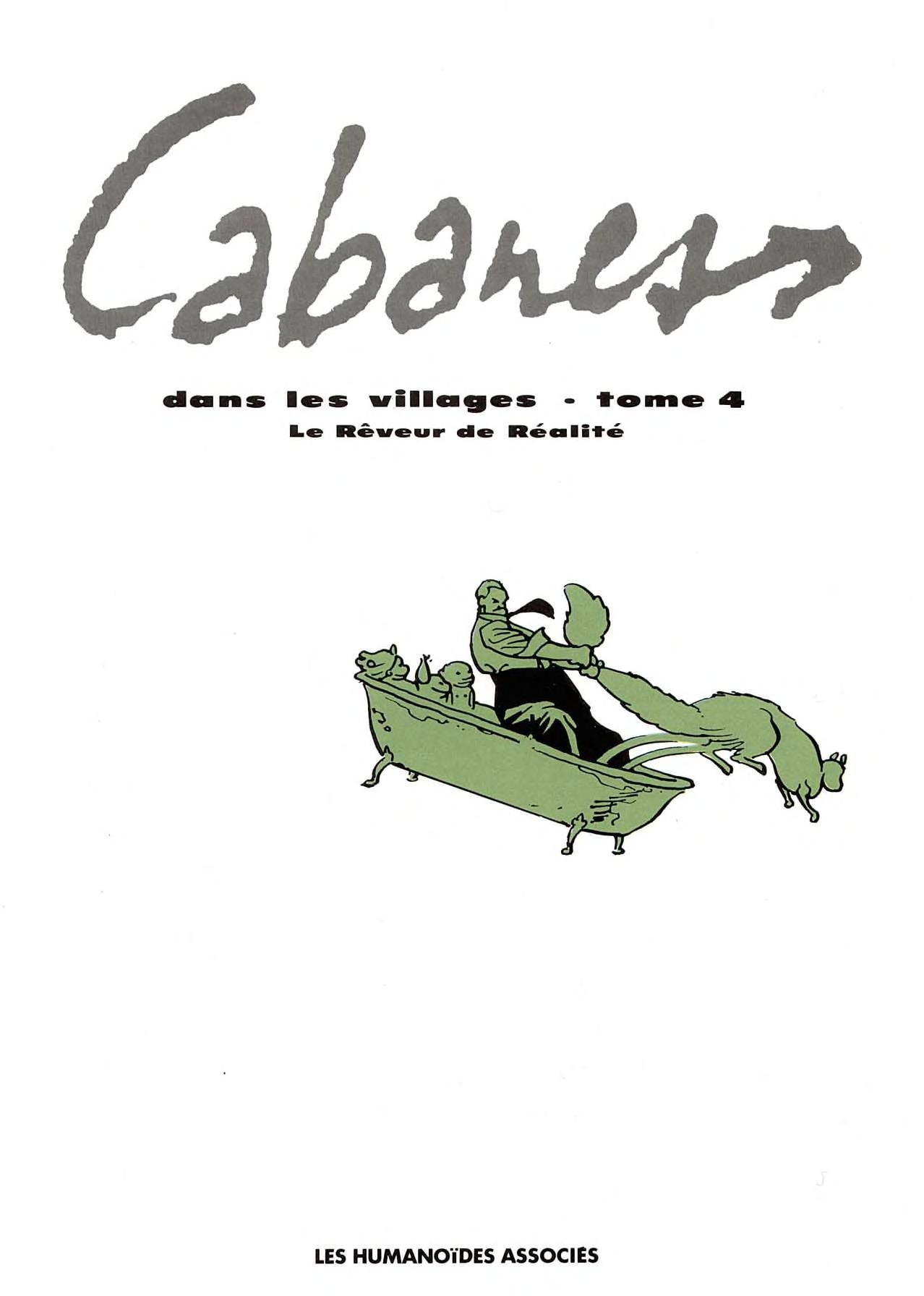 Dans les villages #4 cover
