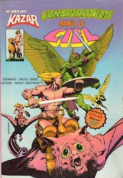 Ka-Zar #2 cover