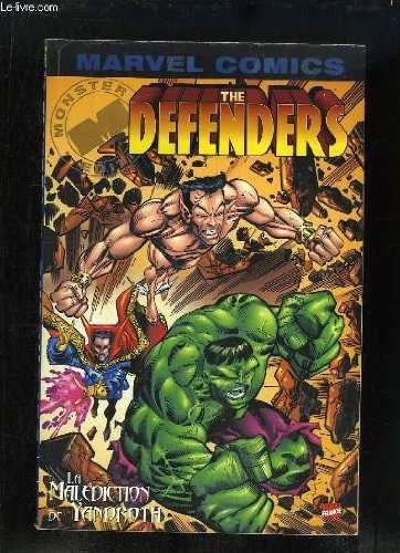 Marvel Monster Edition : Les Défenseurs #1 cover