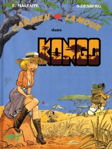 Carmen Lamour dans Kongo #[nn] cover