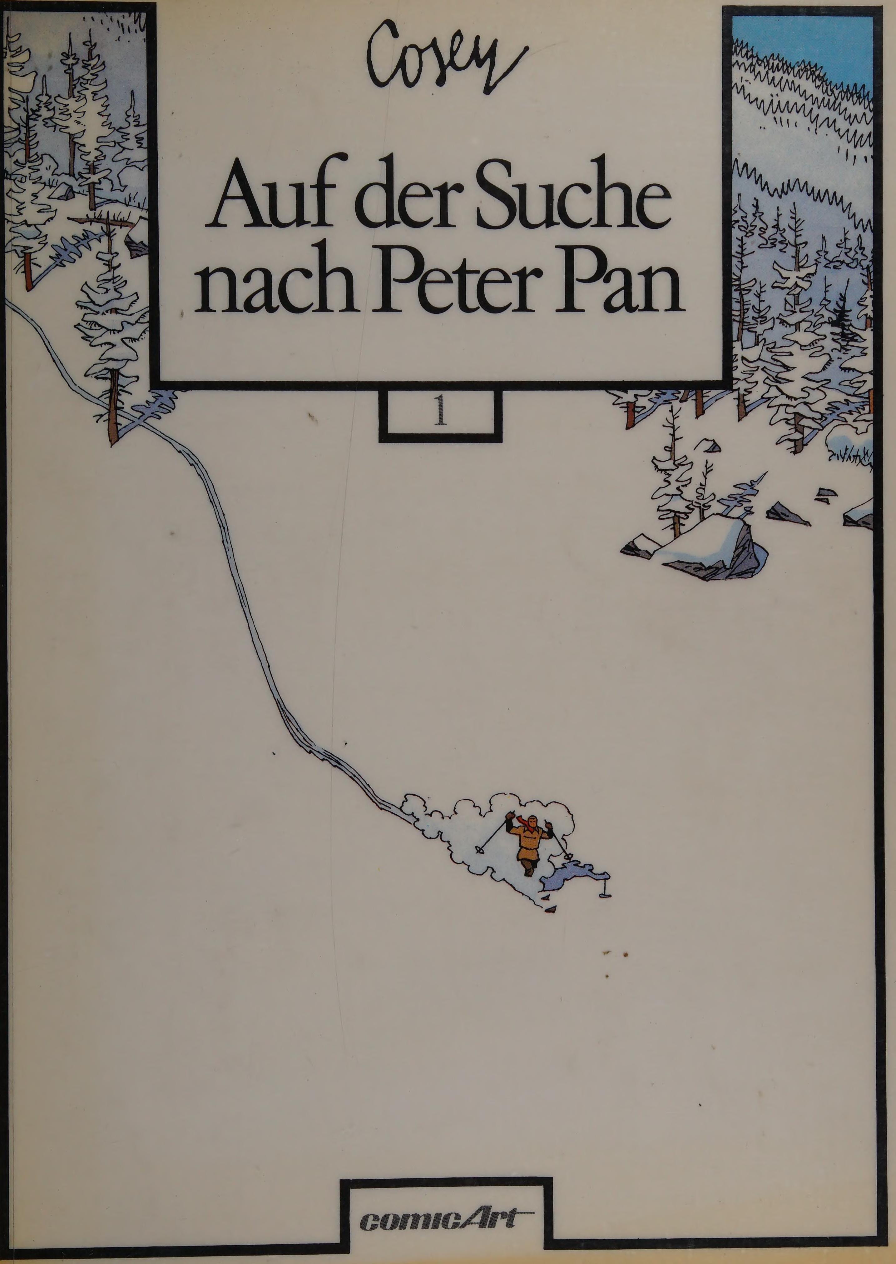 Auf der Suche nach Peter Pan #1 cover