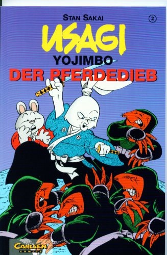 Usagi Yojimbo #2 cover