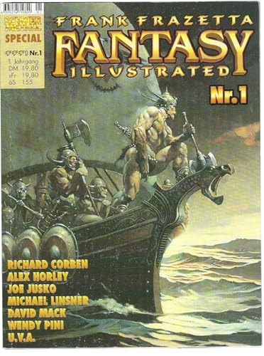 Schwermetall Special: Frank Frazetta Fantasy Illustrated #1 cover