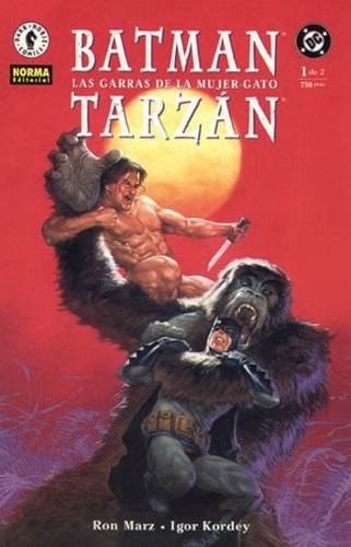 Batman / Tarzán: Las garras de la Mujer-Gato #2 cover