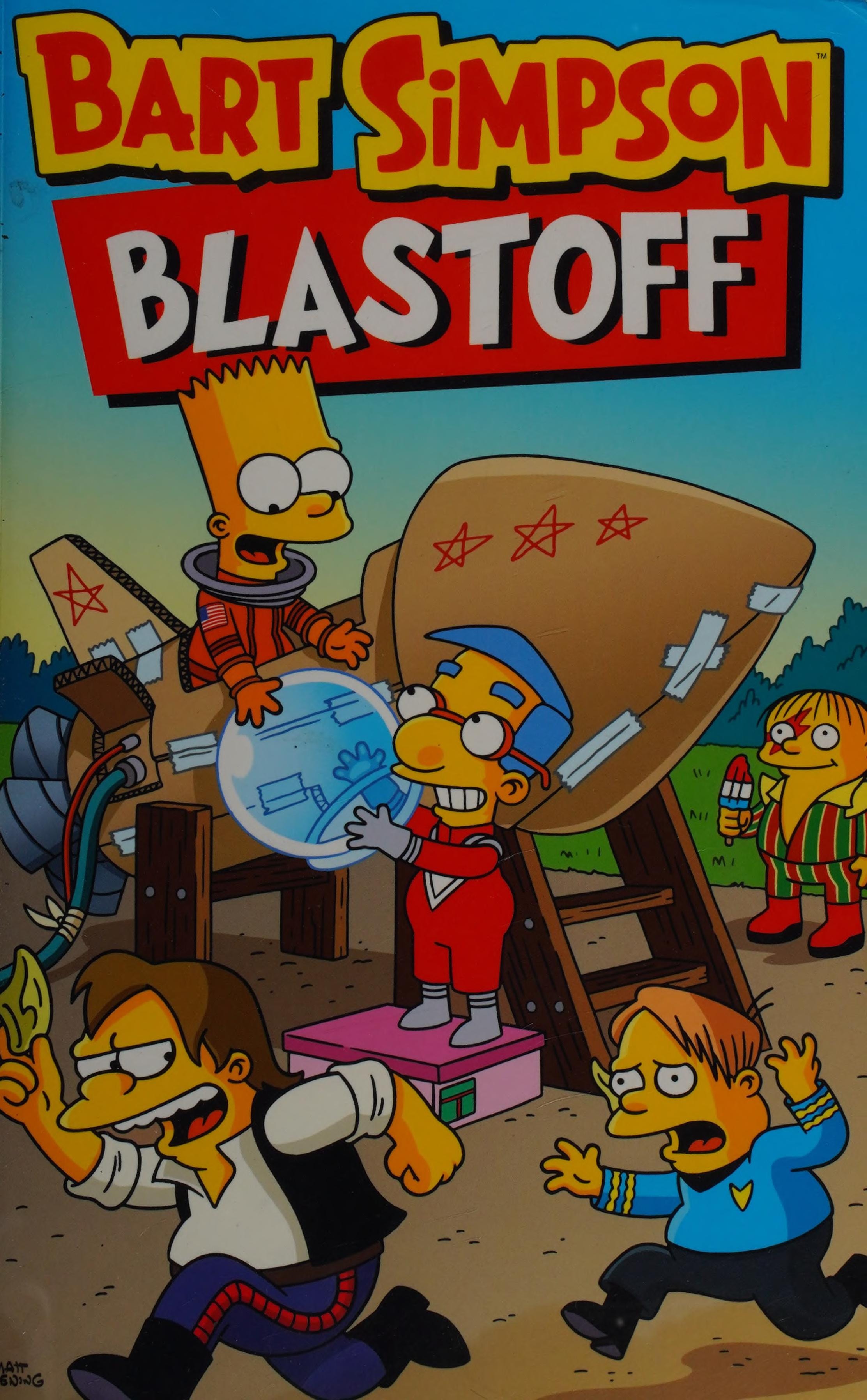 Bart Simpson Blastoff #[nn] cover