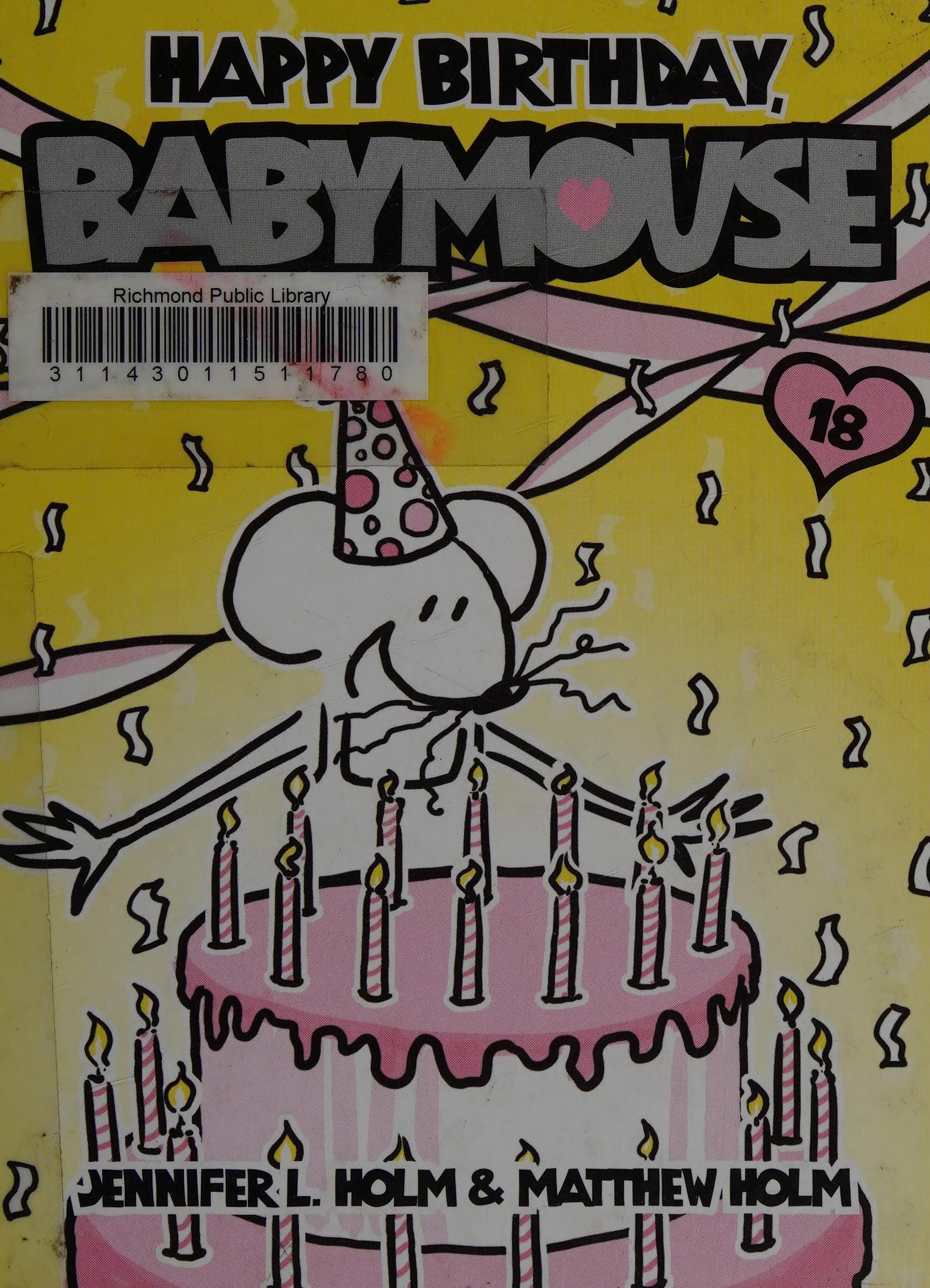 Babymouse #18 cover