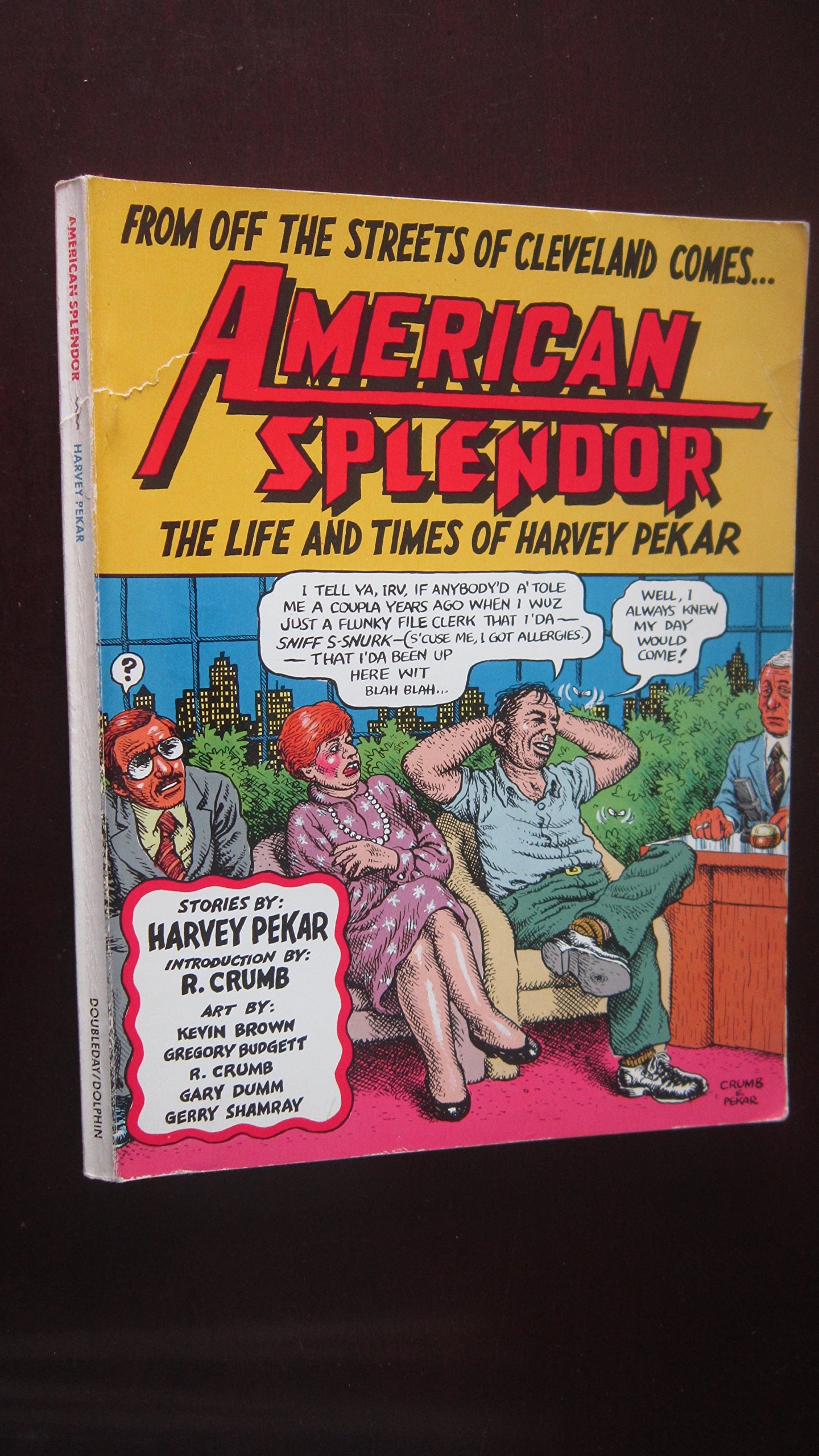 American Splendor: The Life and Times of Harvey Pekar #[nn] cover