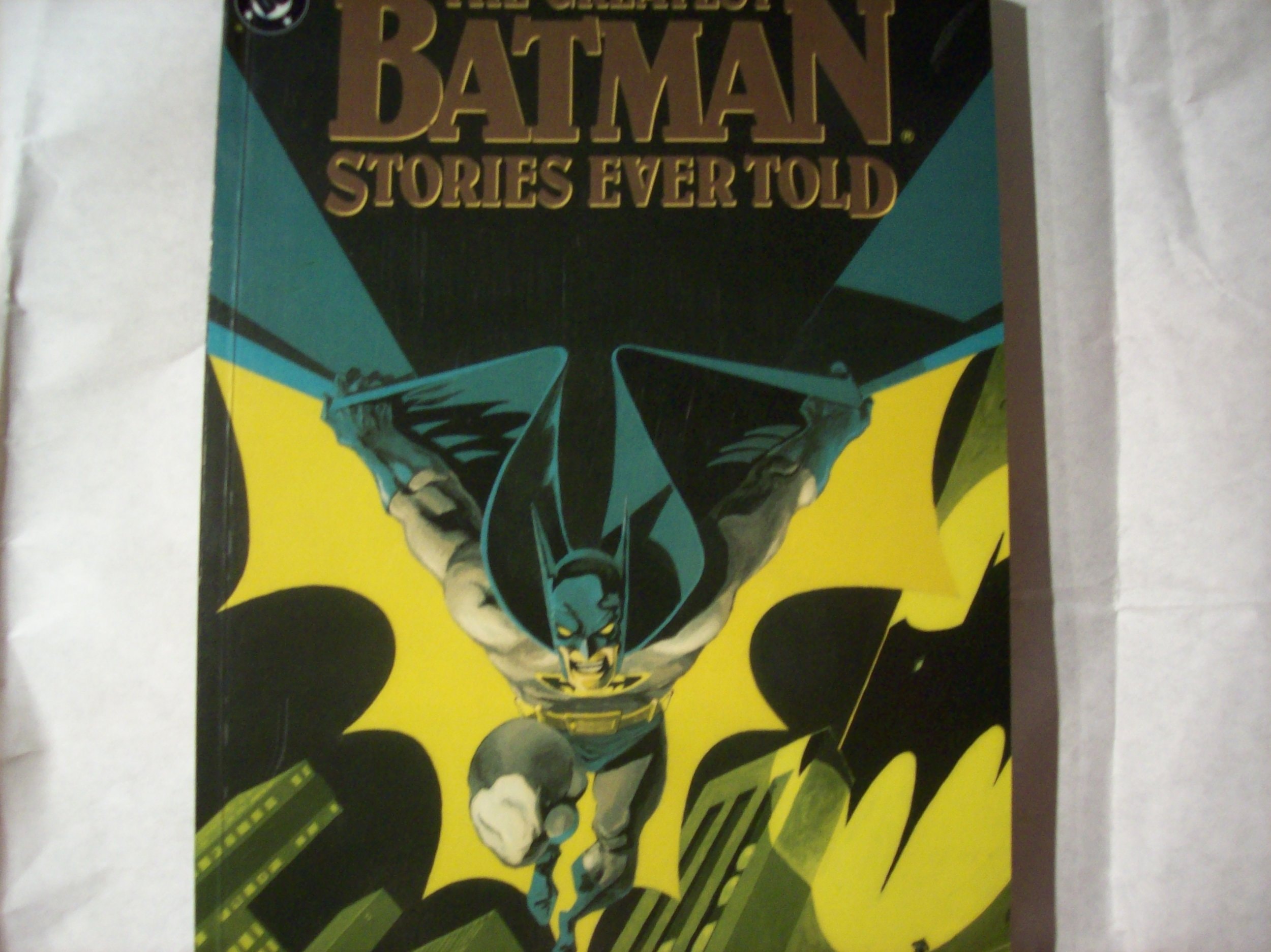 The Greatest Batman Stories Ever Told #2 cover