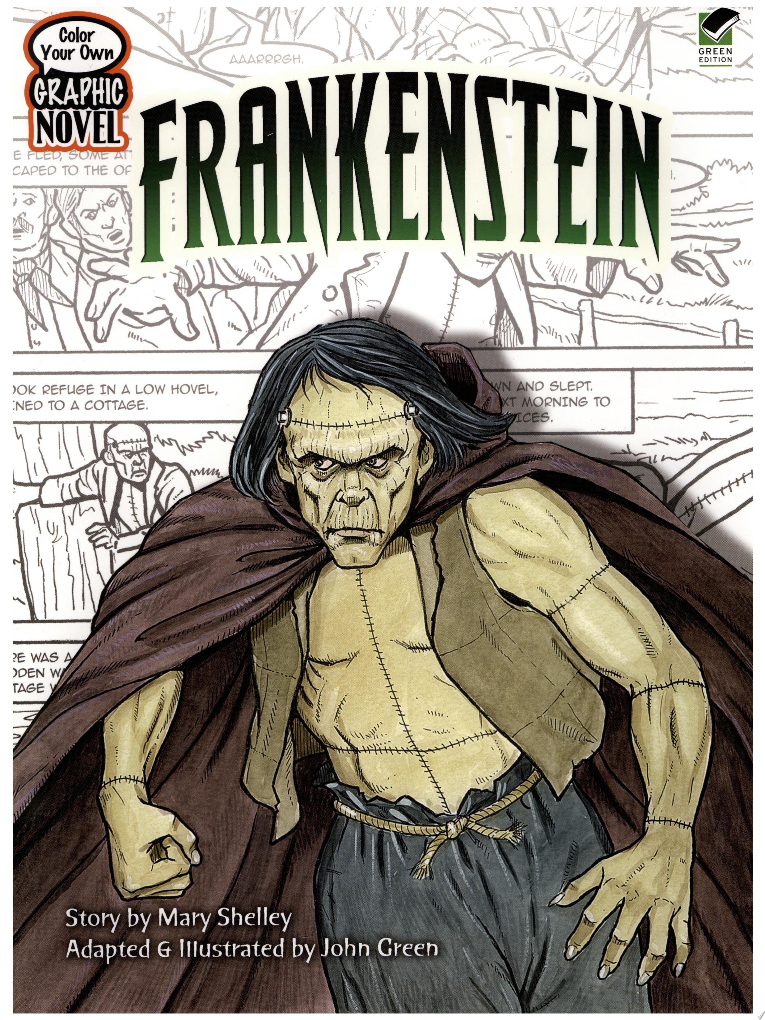 Color Your Own Graphic Novel - Frankenstein
