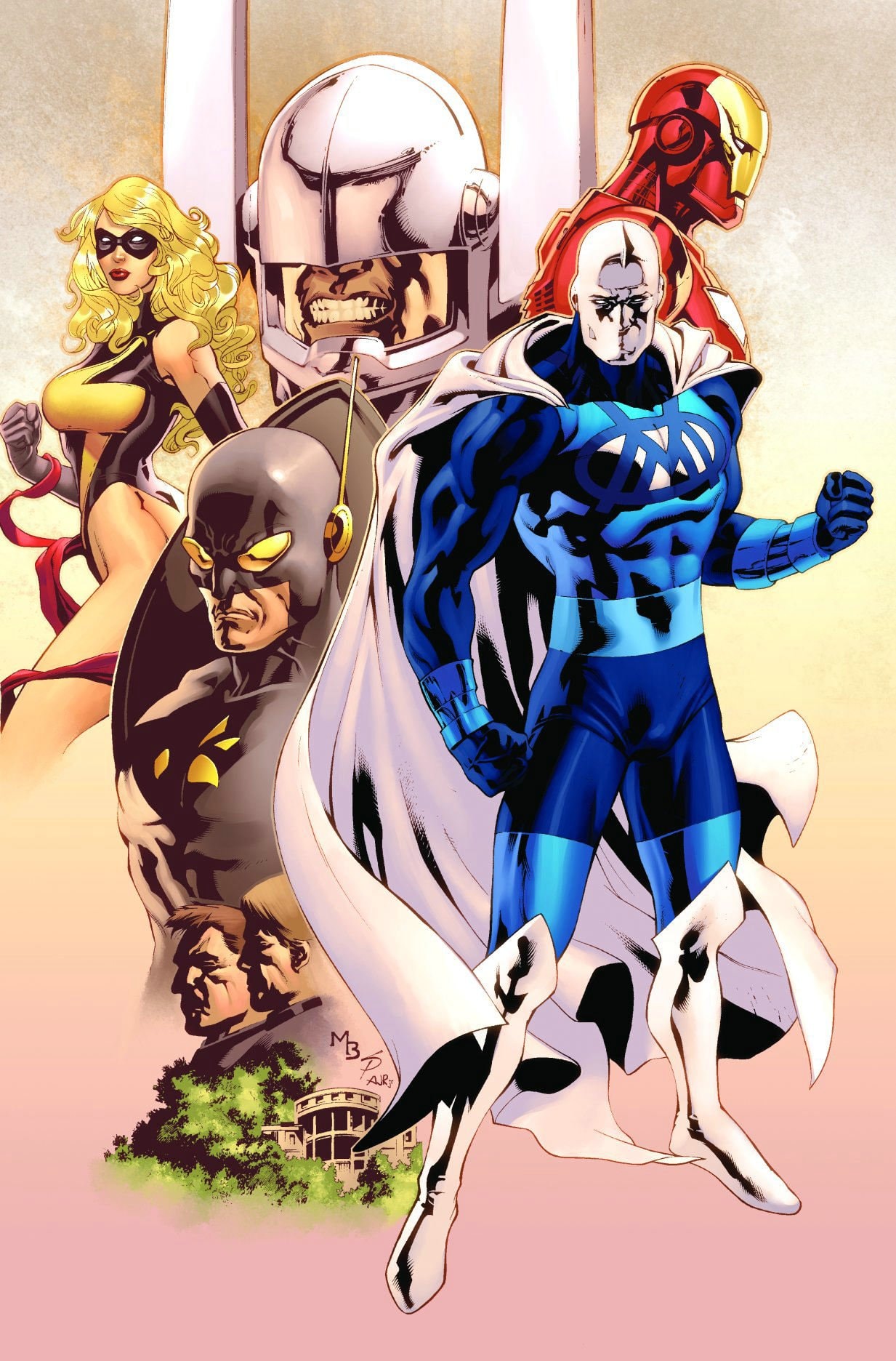 Adam: Legend of the Blue Marvel #[nn] cover