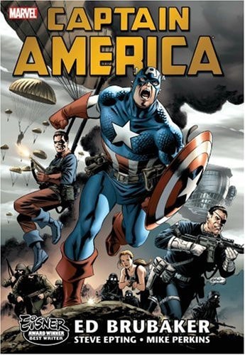 Captain America by Ed Brubaker Omnibus #1 cover