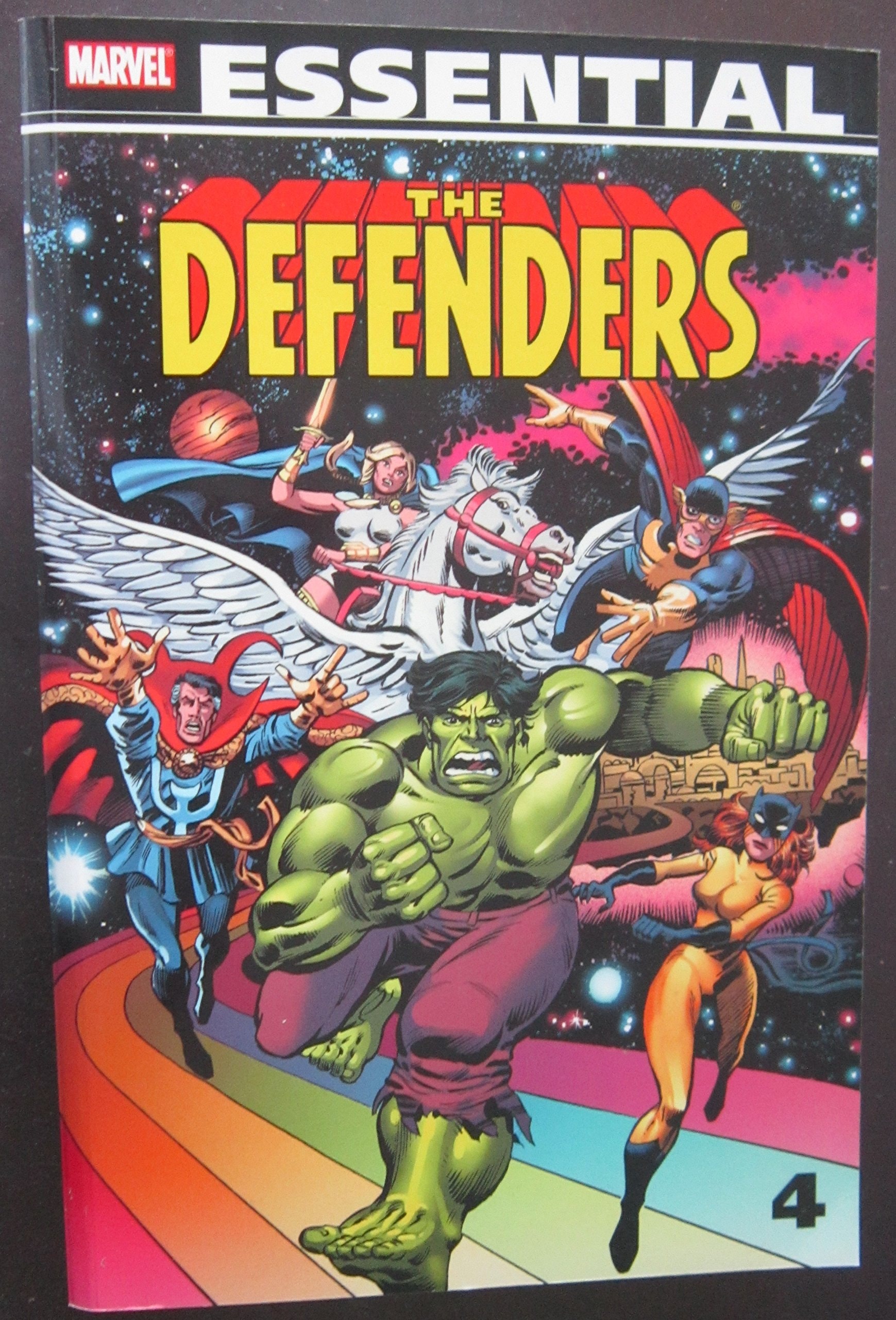 Essential Defenders #4 cover