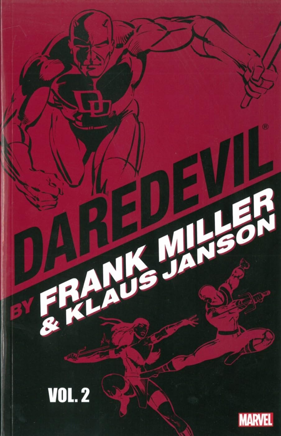 Daredevil by Frank Miller and Klaus Janson #2 cover