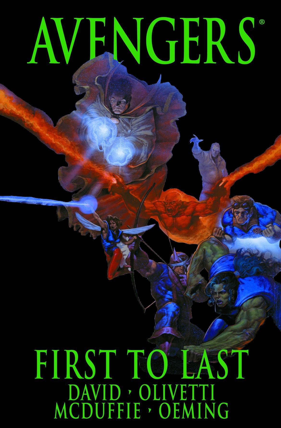 Avengers: First to Last #[nn] cover