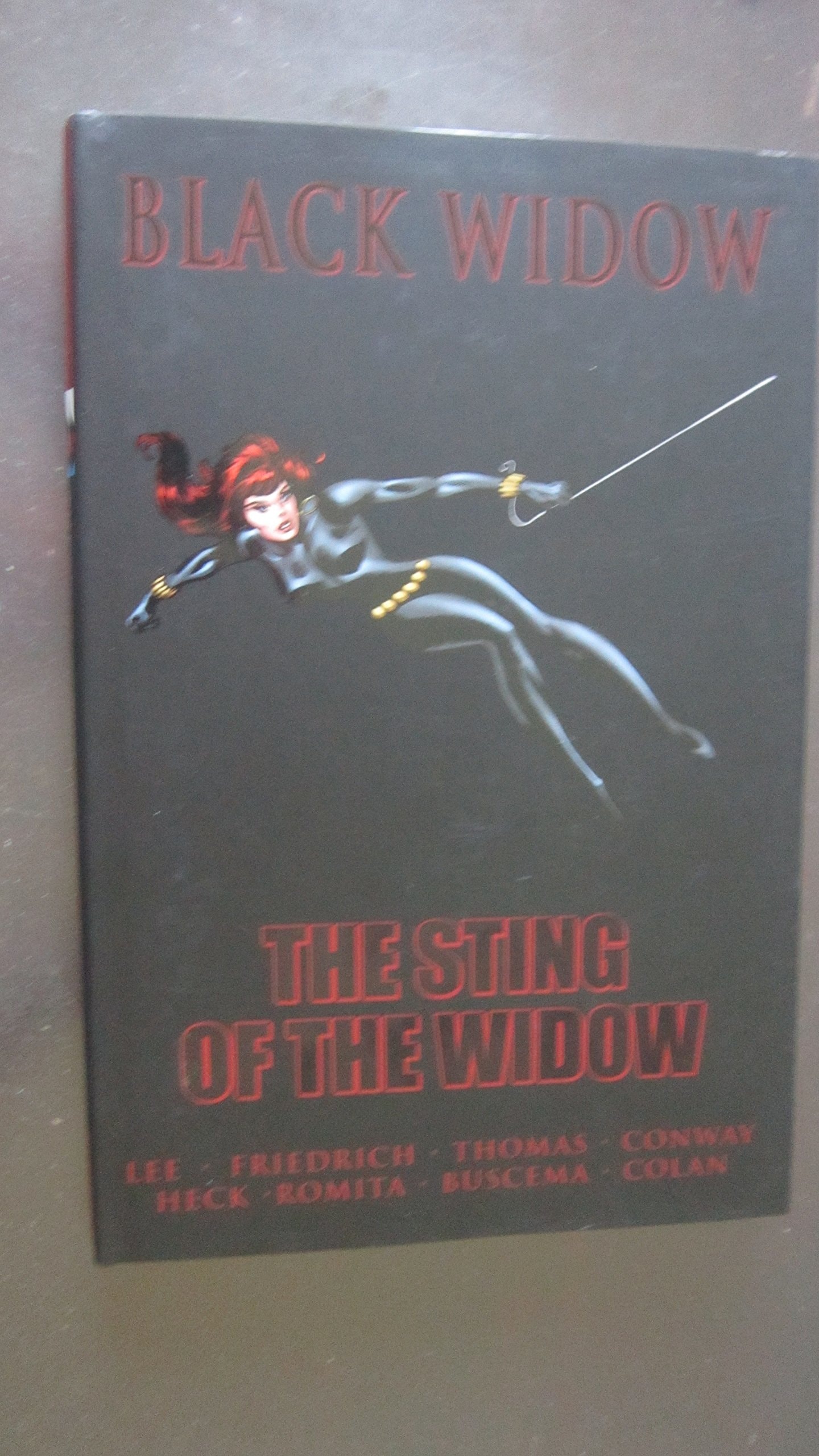 Black Widow: The Sting of the Widow #[nn] cover