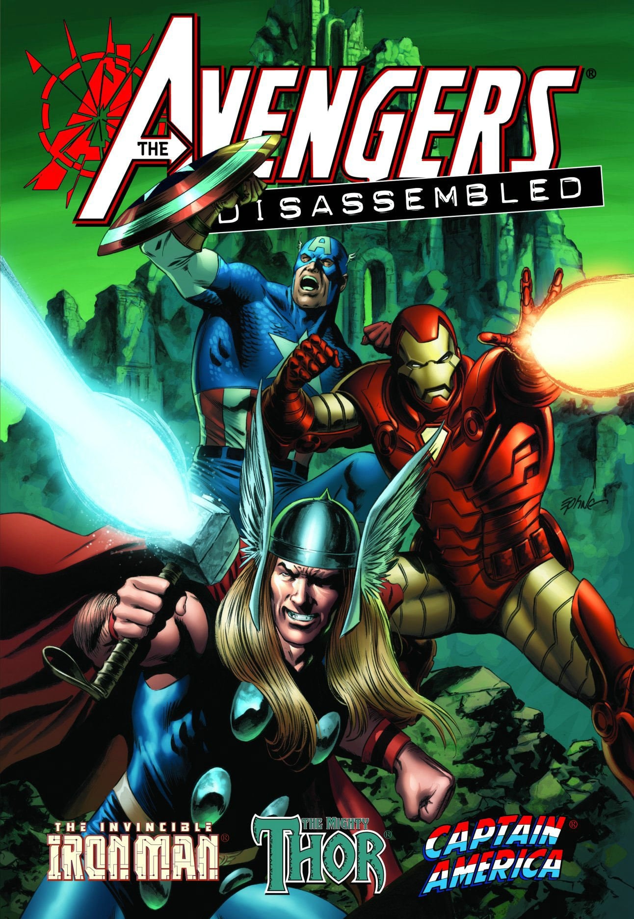 Avengers Disassembled: Iron Man, Thor & Captain America #[nn] cover