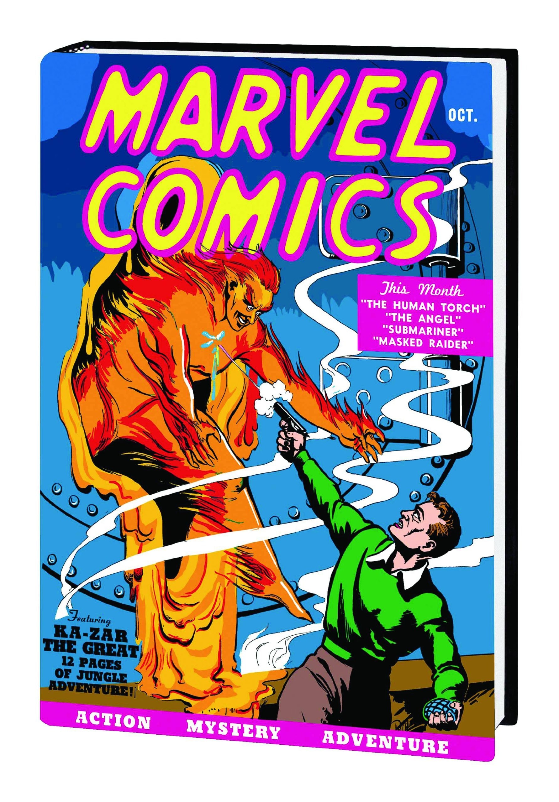 Golden Age Marvel Comics Omnibus #1 cover