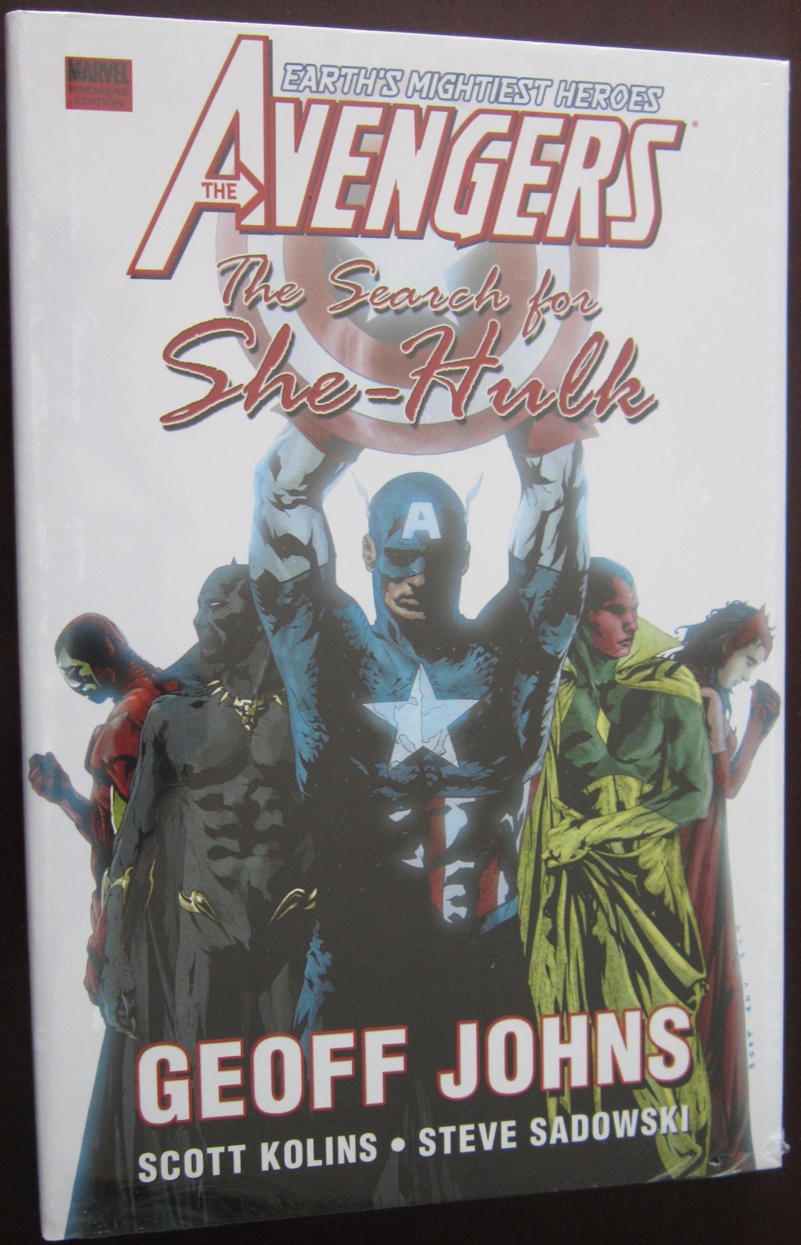 Avengers: The Search for She-Hulk #[nn] cover