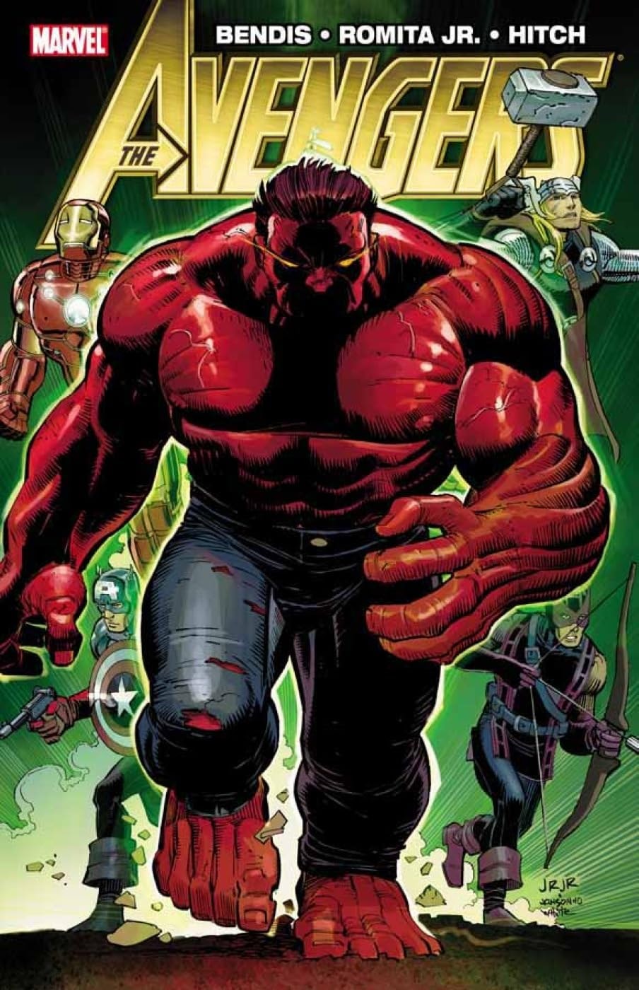 Avengers by Brian Michael Bendis #2 cover