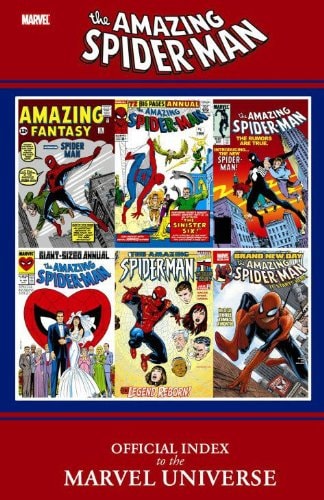 Amazing Spider-Man: Official Index to the Marvel Universe #[nn] cover