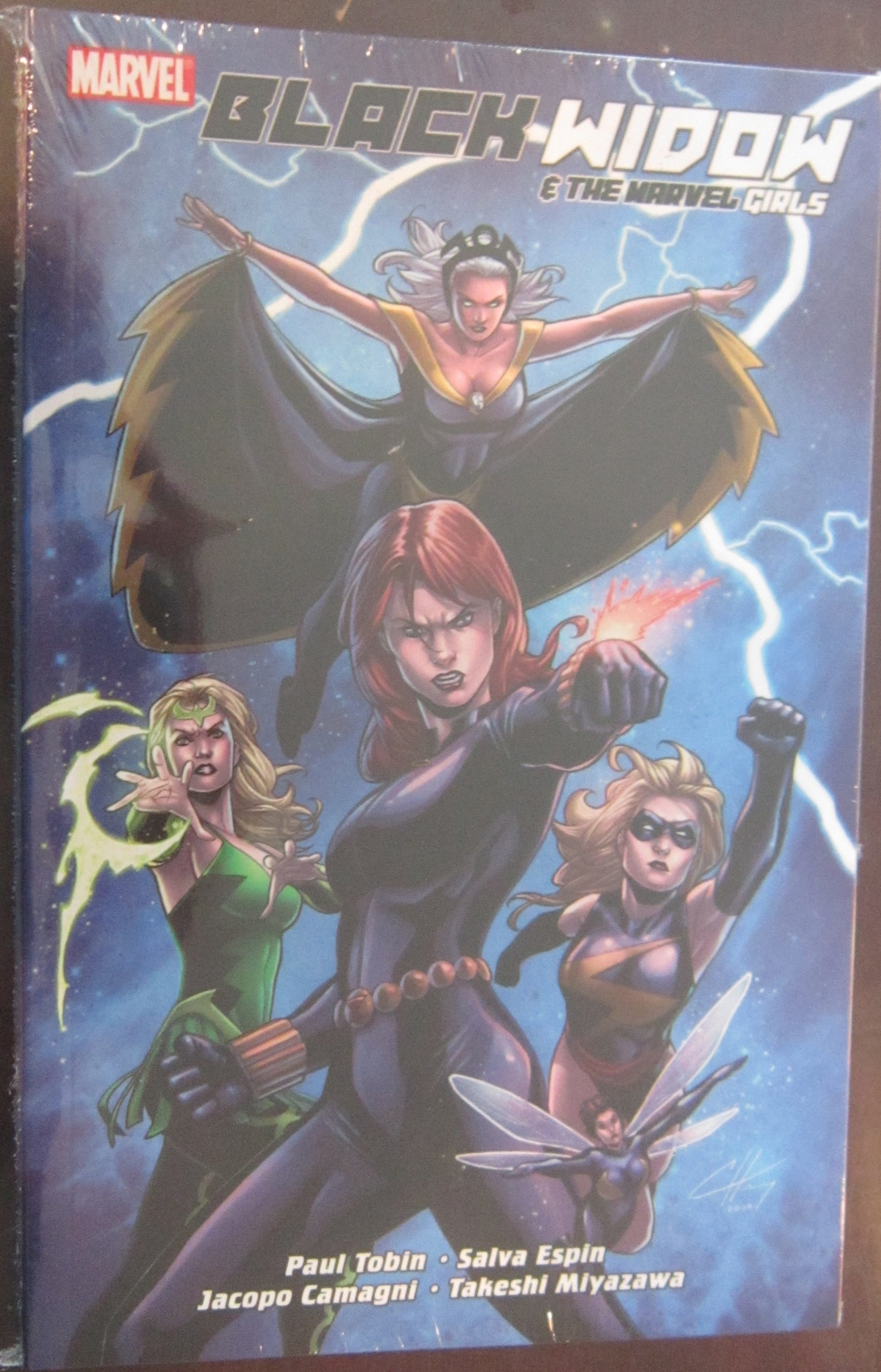 Black Widow and the Marvel Girls #[nn] cover