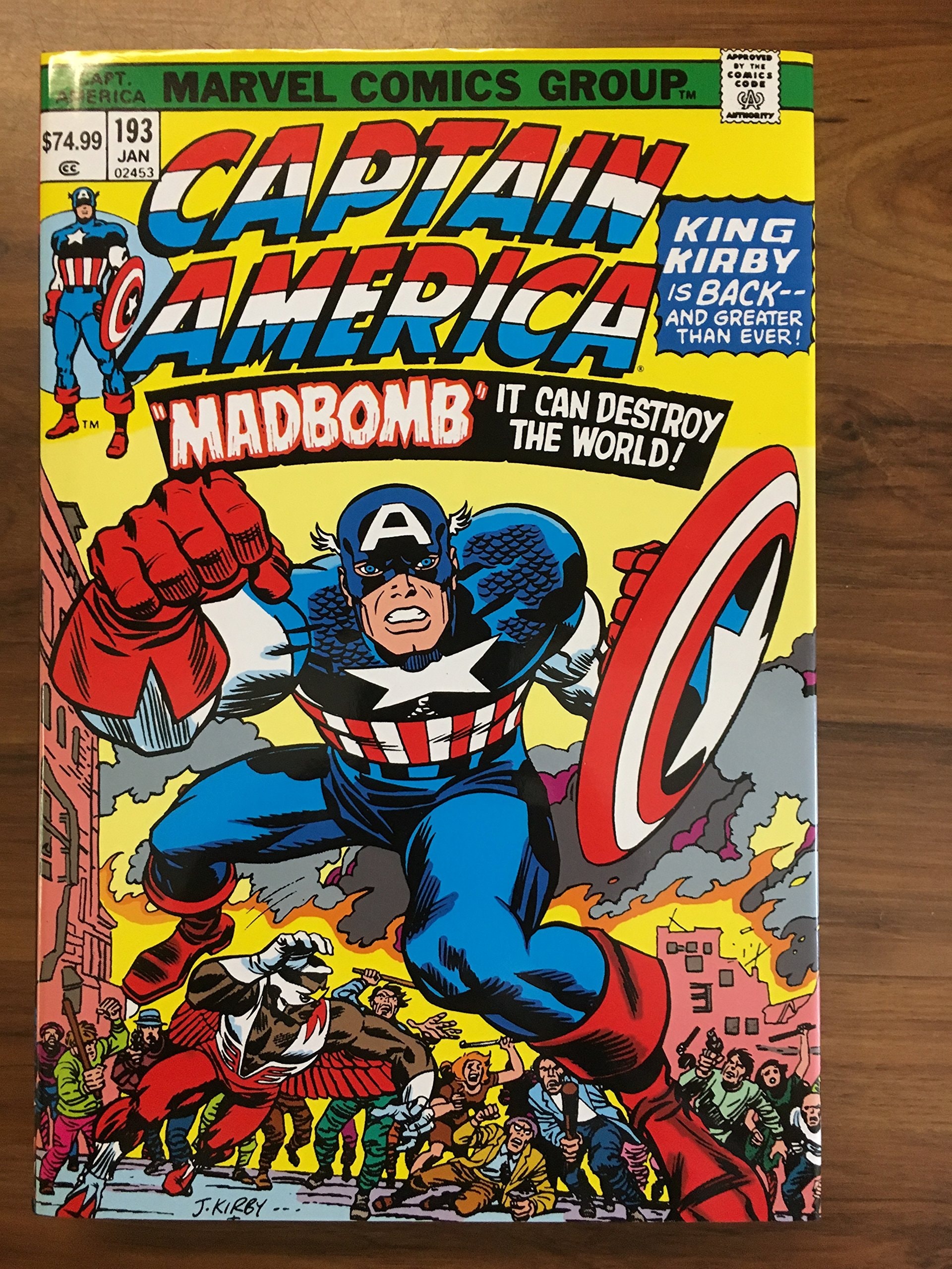 Captain America by Jack Kirby #[nn] cover