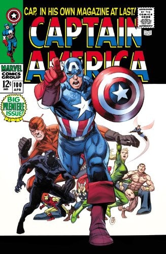 Captain America Omnibus #1 cover