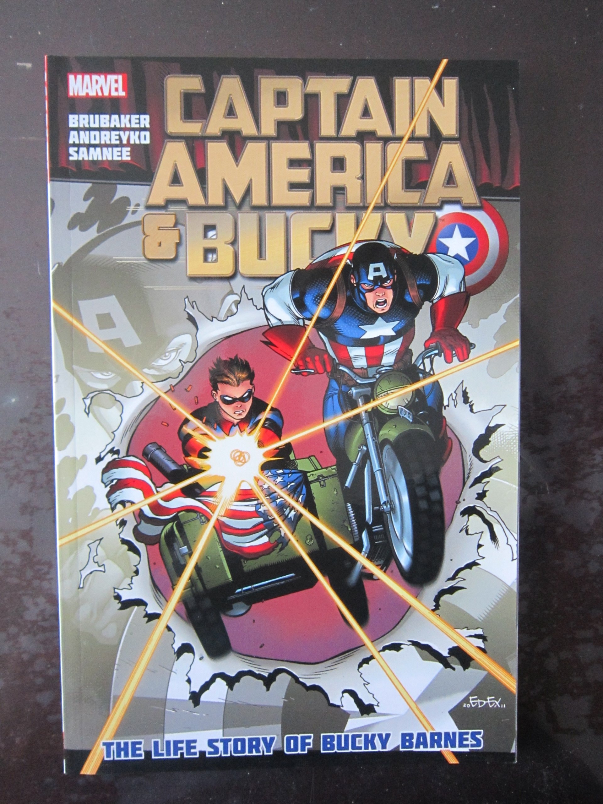 Captain America and Bucky: The Life Story of Bucky Barnes #[nn] cover