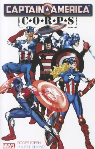 Captain America Corps #[nn] cover