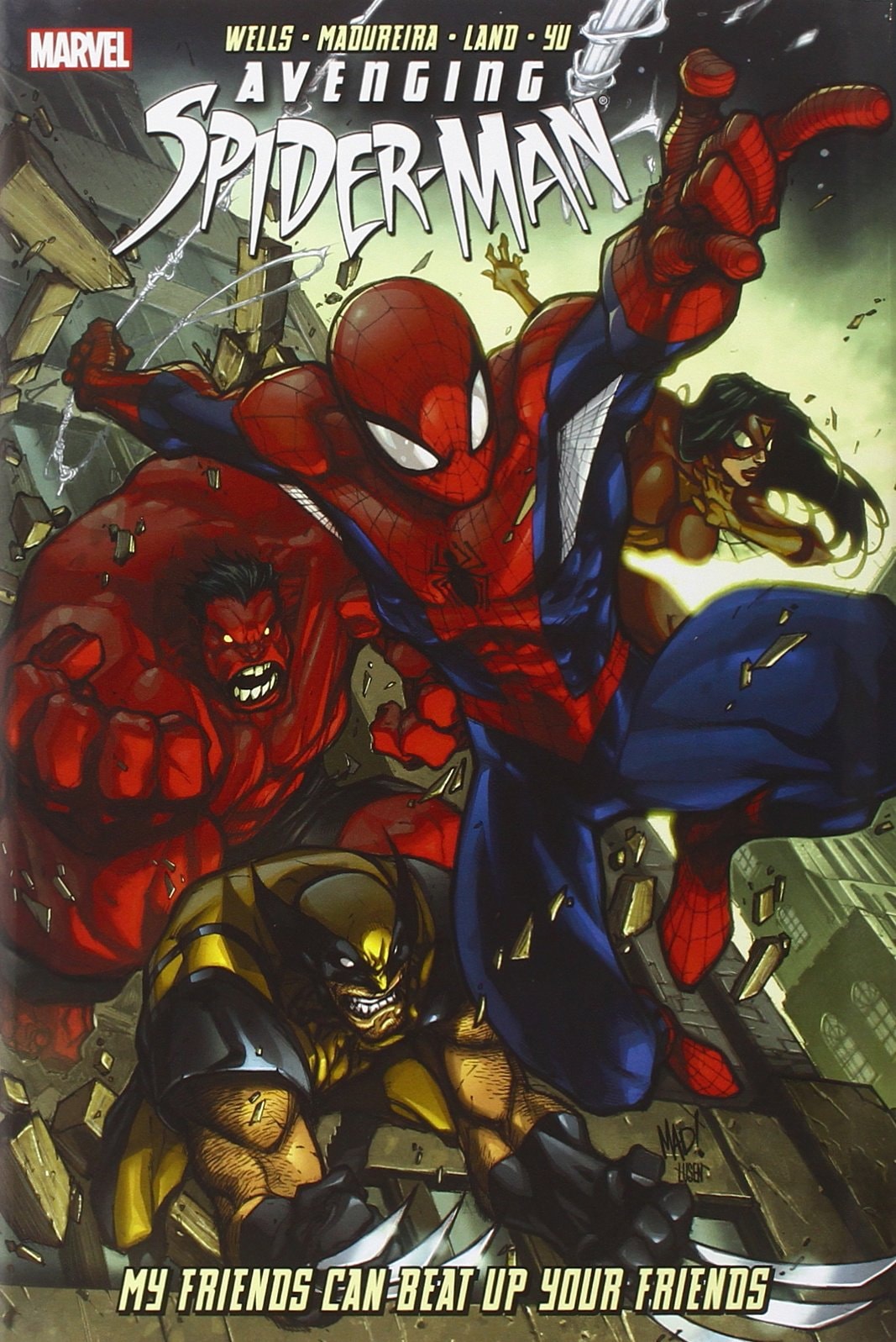 Avenging Spider-Man: My Friends Can Beat Up Your Friends #[nn] cover