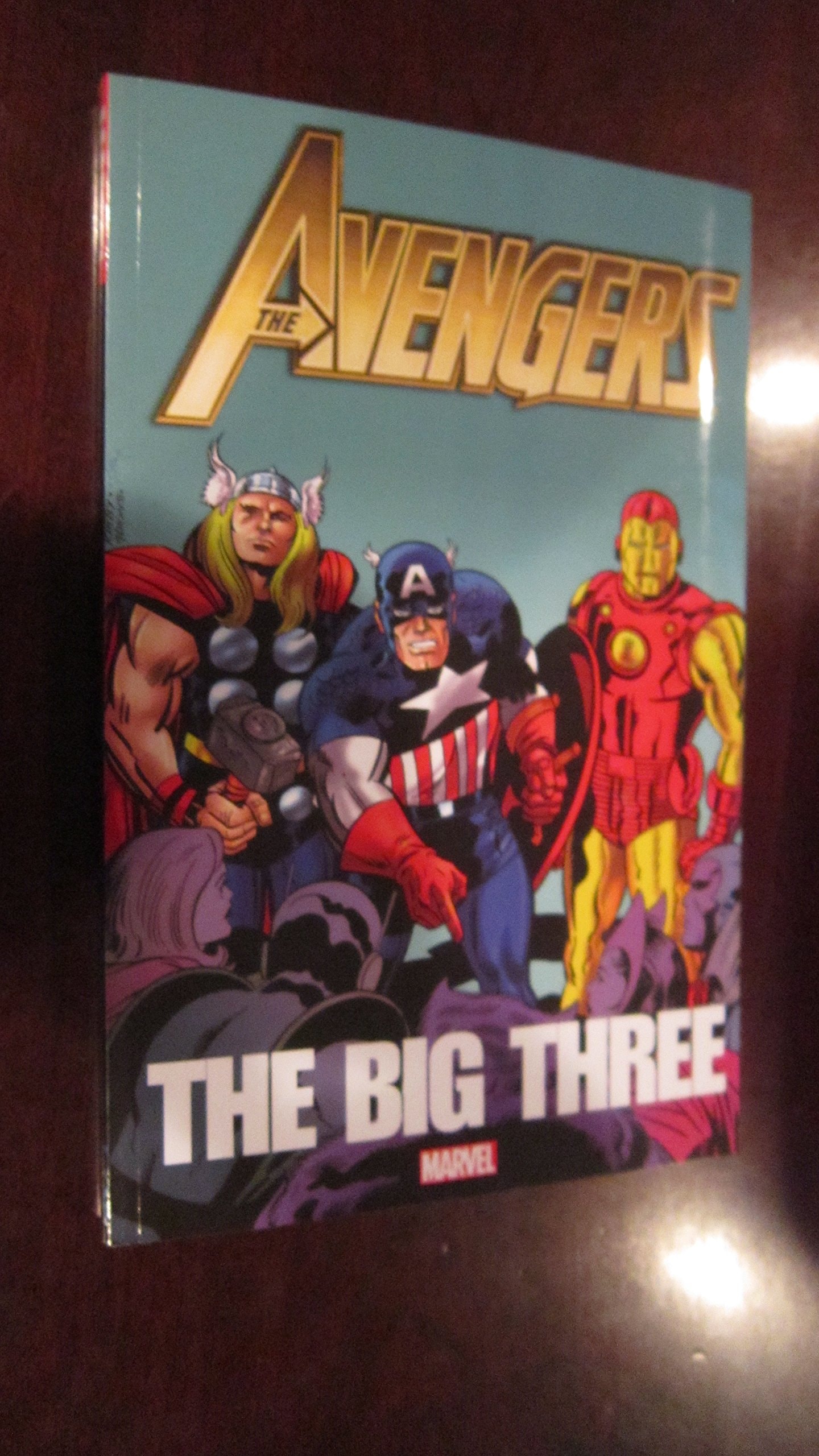 Avengers: The Big Three #[nn] cover