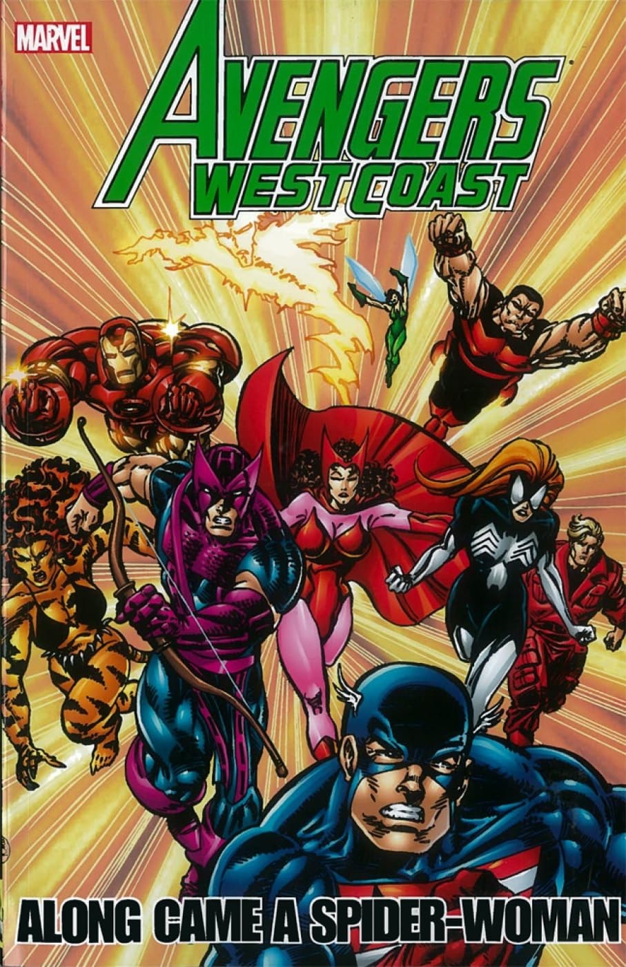 Avengers West Coast: Along Came a Spider-Woman #[nn] cover